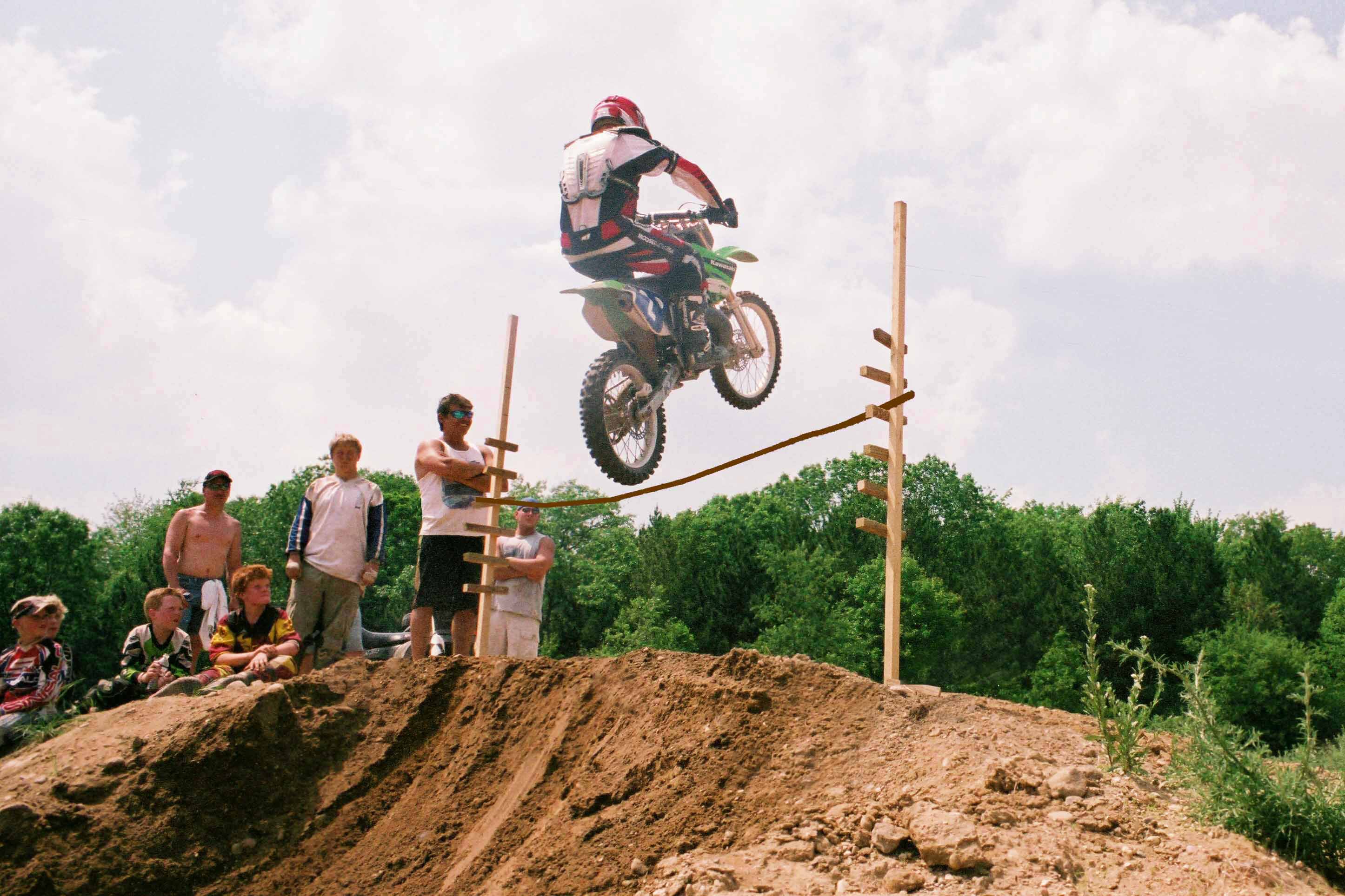 Photo Motocross high jump